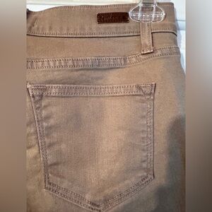 Principle Denim Innovators Coated Dreamer Skinny Jeans in Khaki  EUC Sundance